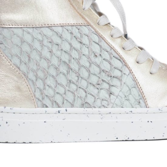 Fisu fish skin leather sneaker