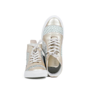 Fisu fish skin leather sneakers